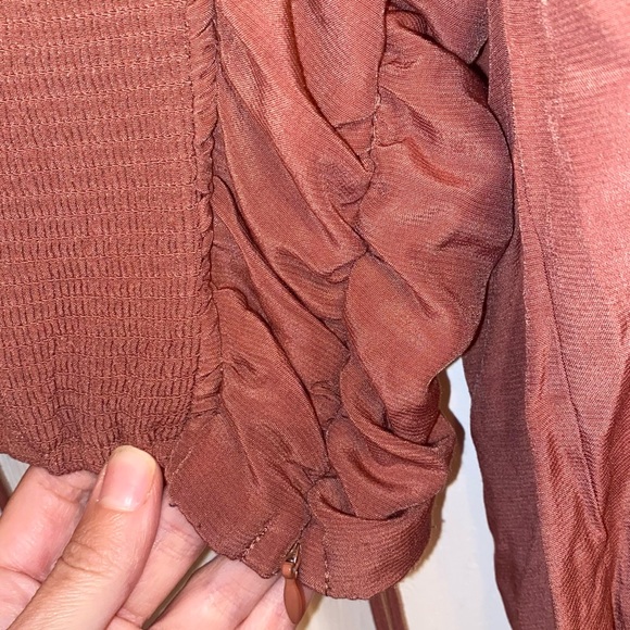 Fashion Nova dusty rose blouse - Picture 9 of 9